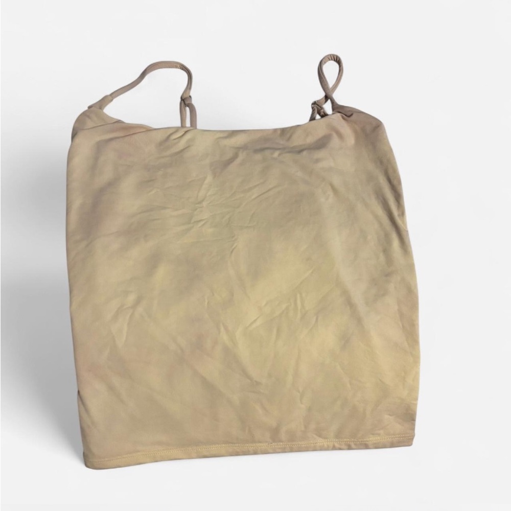 Tan Sleeveless Top